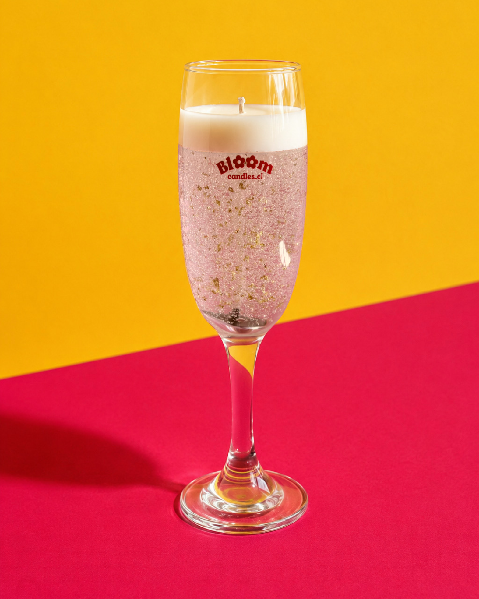 Champagne candle