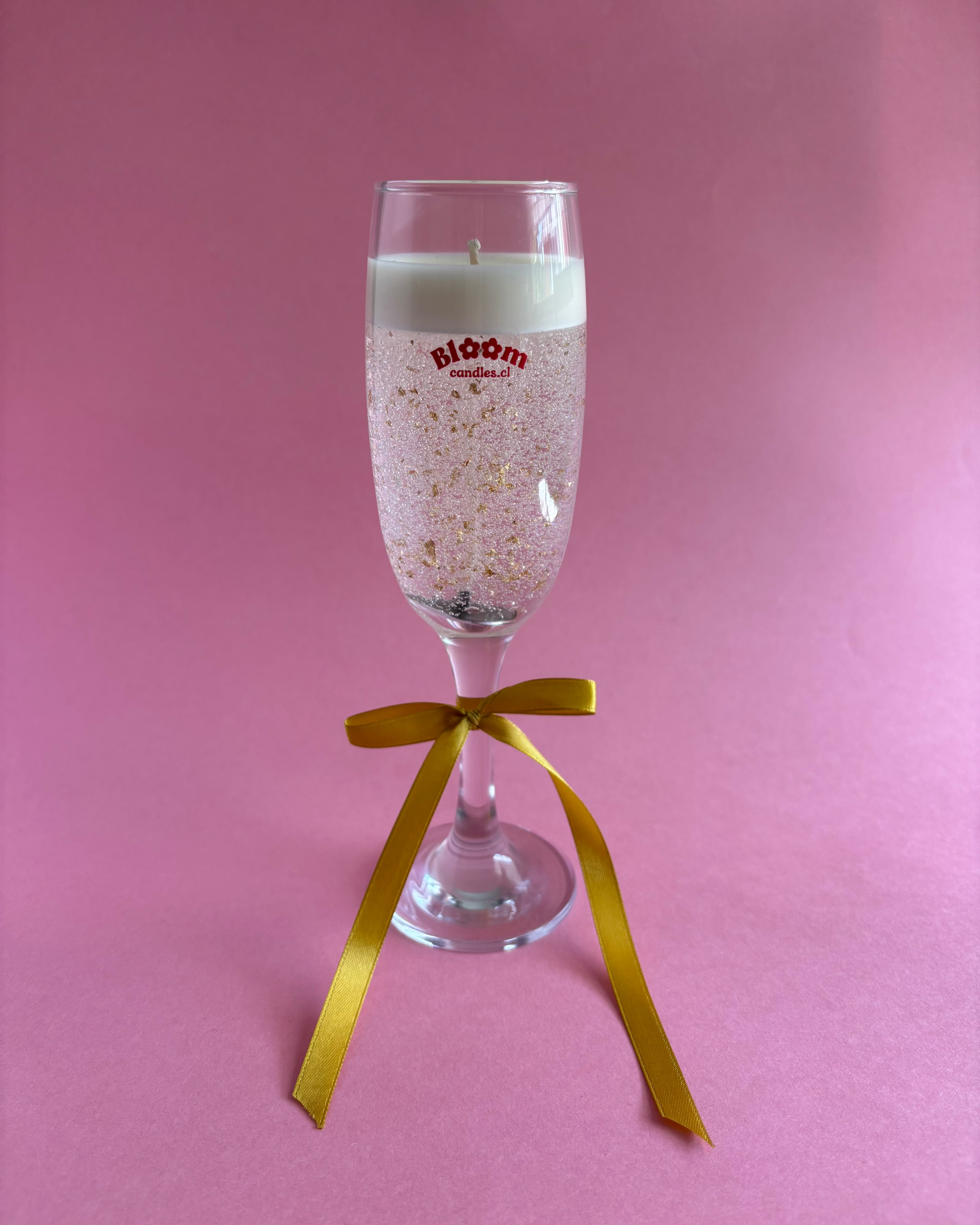 Champagne candle