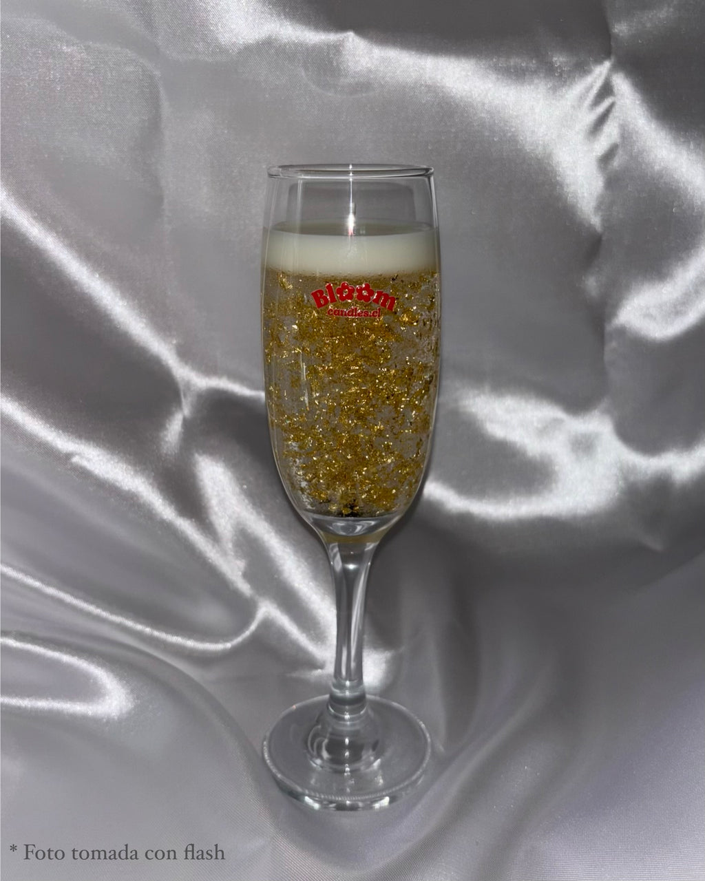 Champagne candle