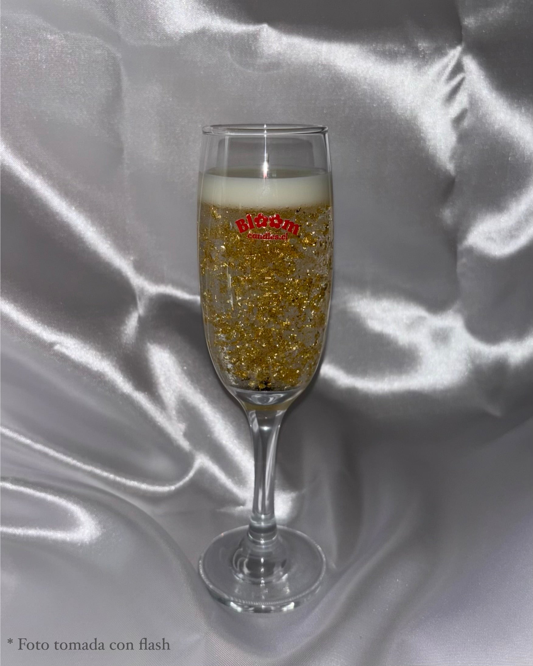 Champagne candle