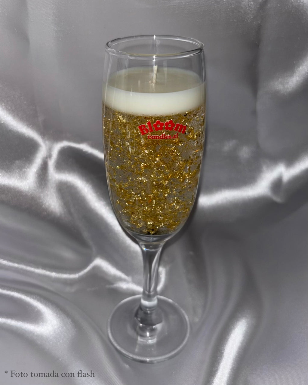 Champagne candle