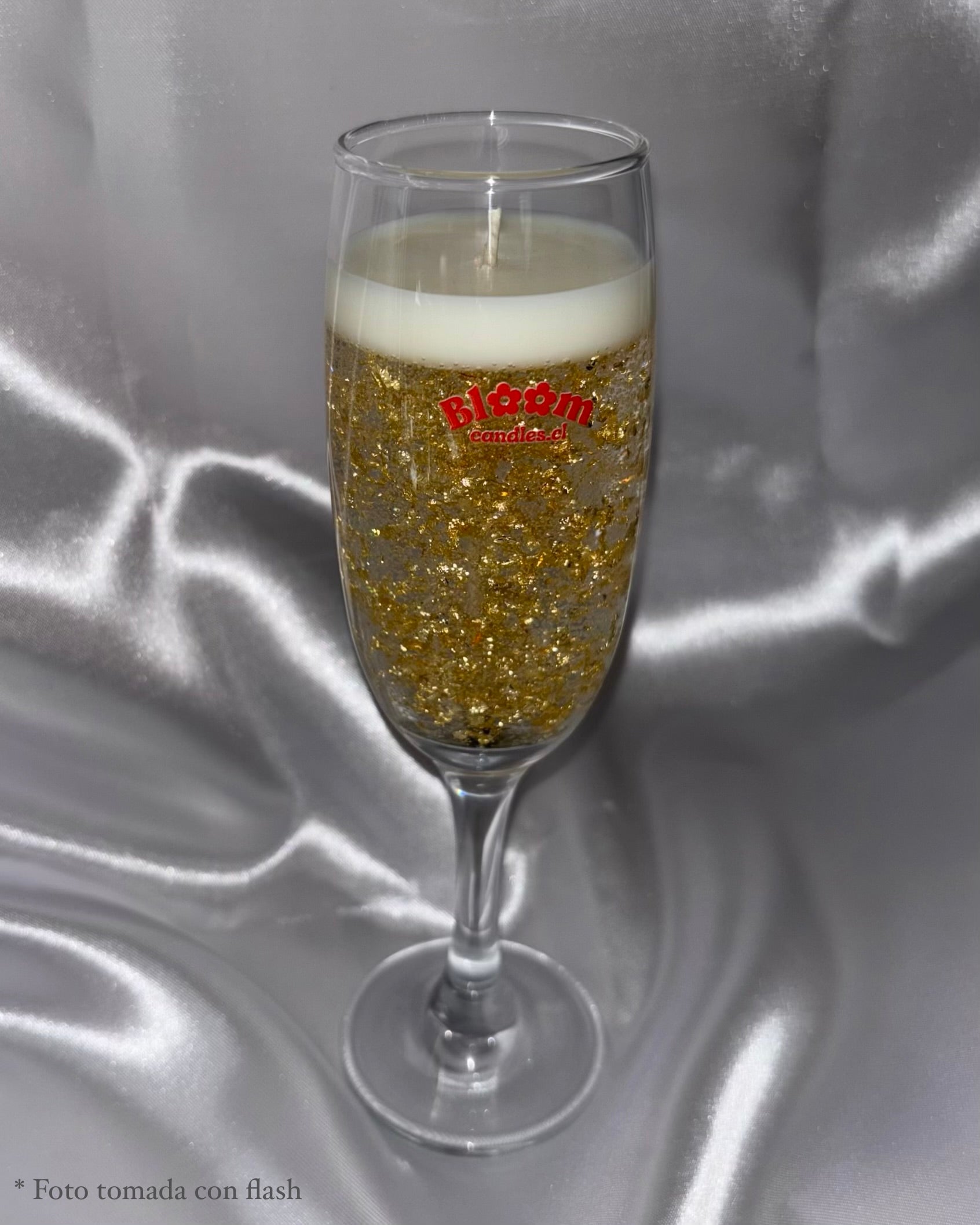 Champagne candle